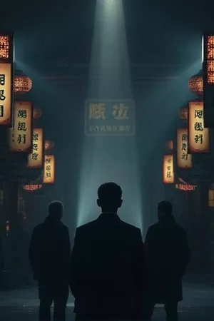 久久久视频首屏主视觉：雨夜灯塔前回望的剧集角色